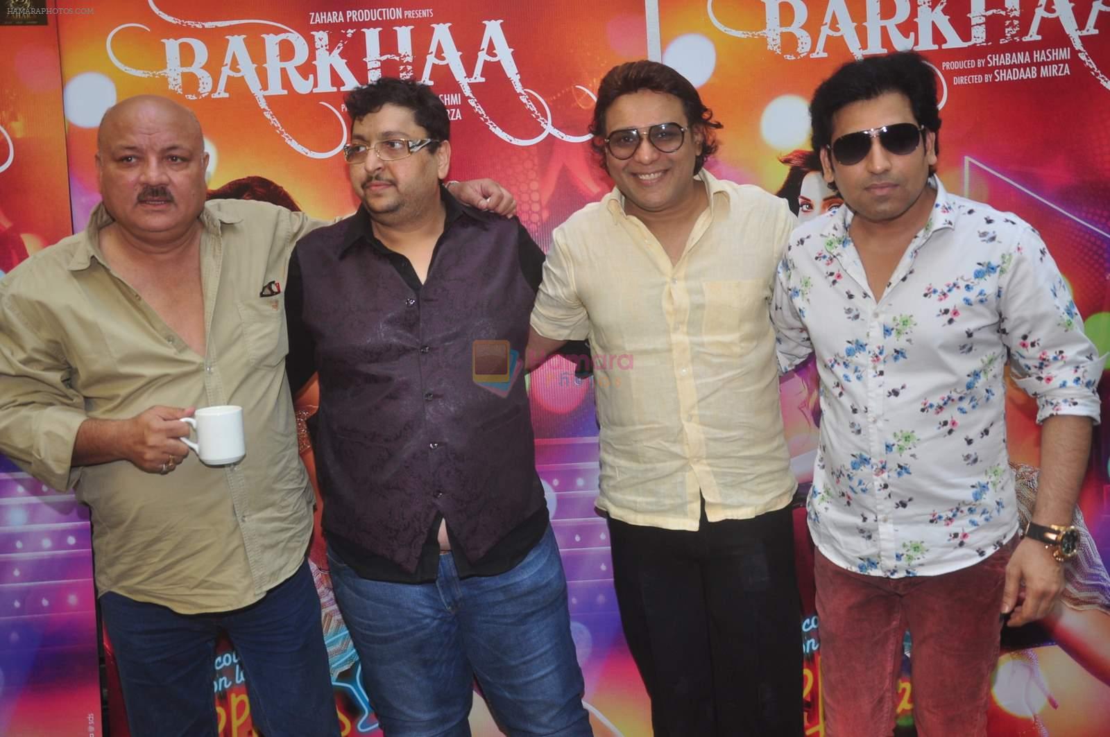 at mahesh Bhatt launches Zahara productions Barkhaa Trailor on 5th March 2015