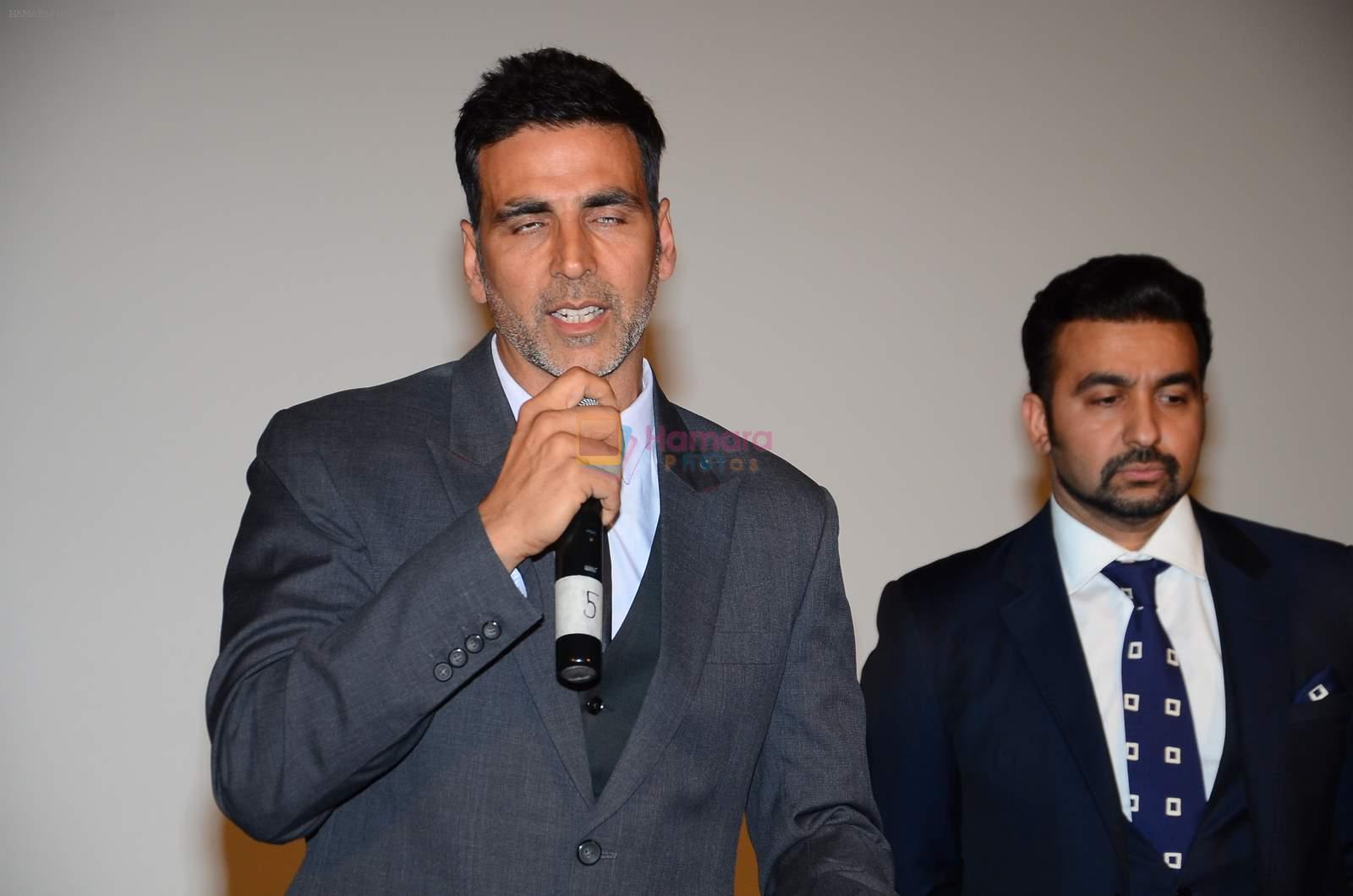 Akshay Kumar at Shilpa's new home shop venture in PVR on 5th March 2015