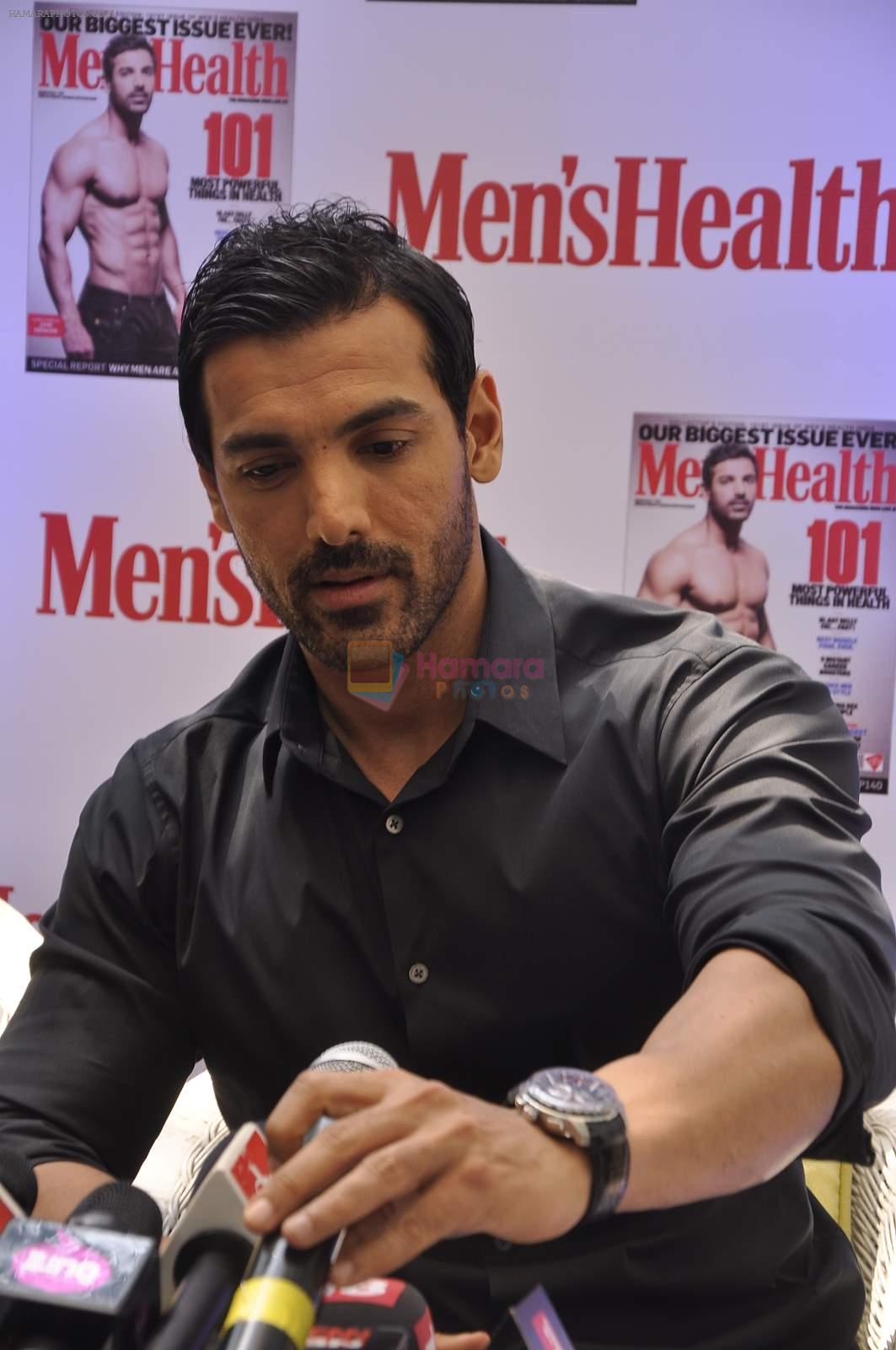 John Abraham launches Men's Health March cover in Olive on 11th March 2015