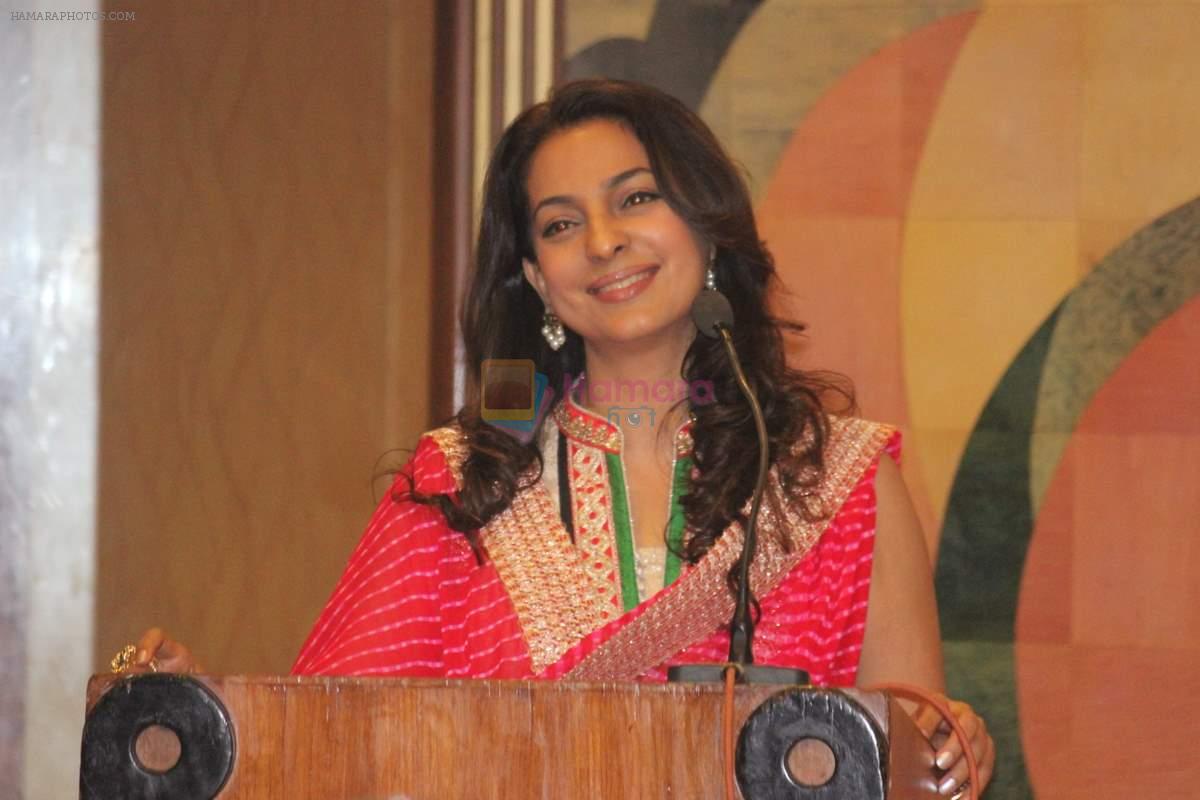 Juhi Chawla at the inauguration of Dialysis Centre at Dalvi Hospital in Mumbai on 12th March 2015