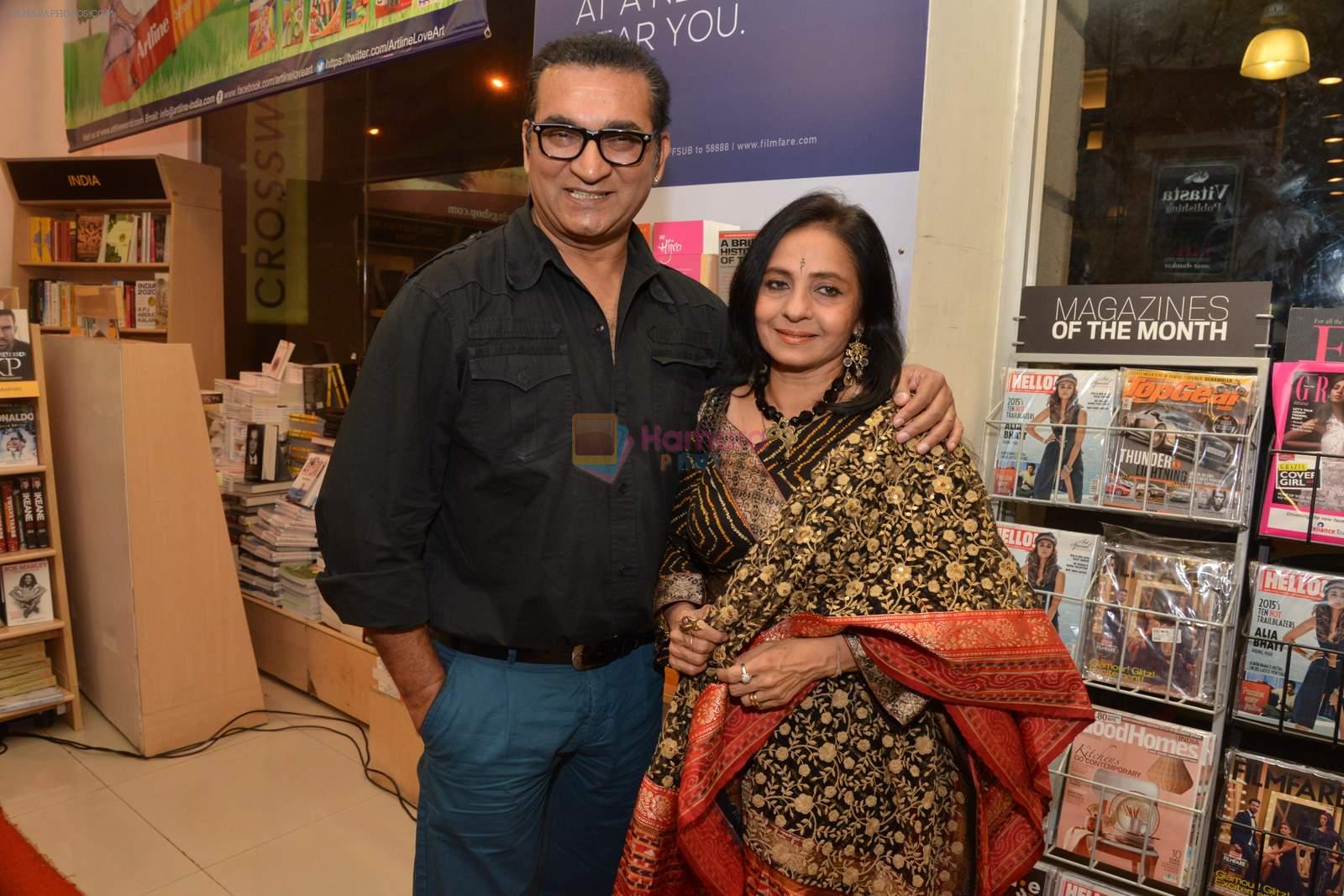 Abhijeet Bhattacharya, Sujata Mehta at Ananya Banerjee's book launch in crossword on 12th March 2015