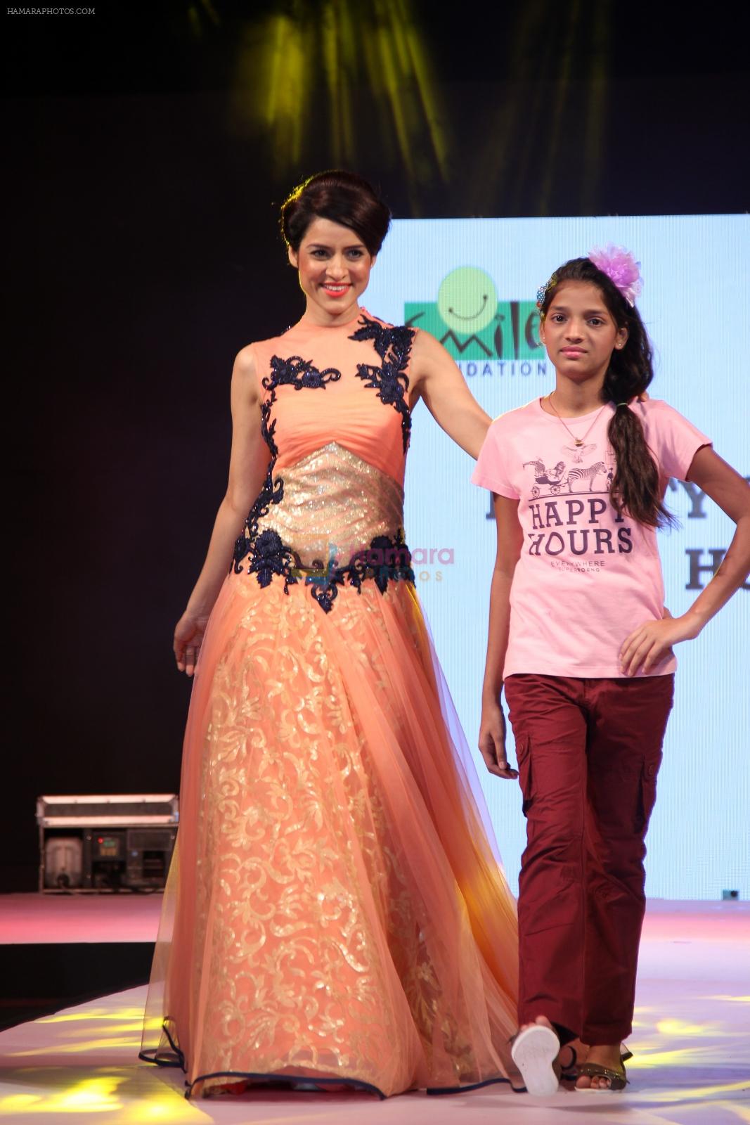 at Smile Foundation show with True Fitt & Hill styling in Rennaisance on 15th March 2015
