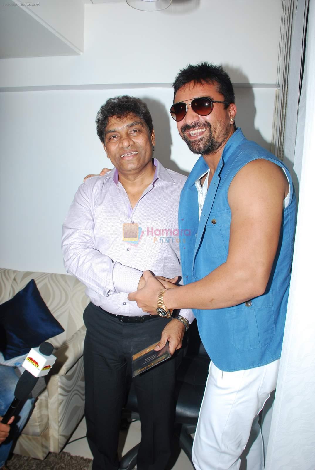 Johnny Lever, Ajaz Khan at Madhushree album launch in Andheri, Mumbai on 16th March 2015