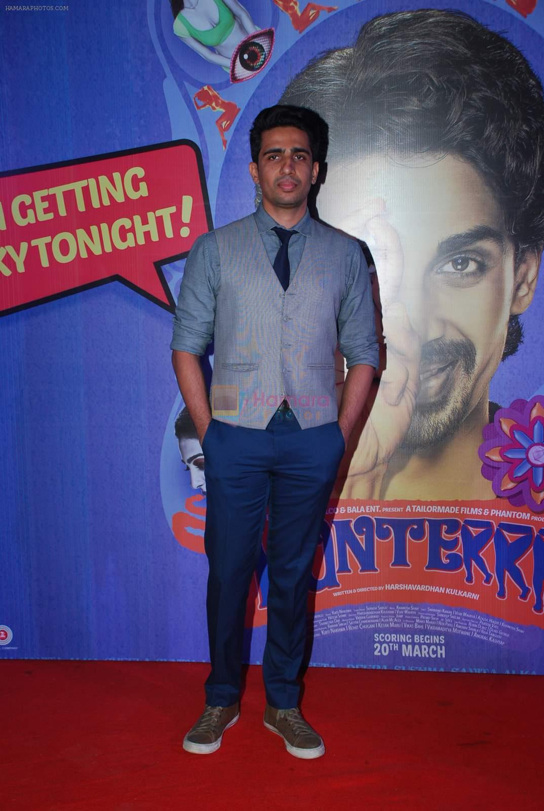 Gulshan Devaiah at Hunterrr film premiere in Cinemax, Mumbai on 17th March 2015