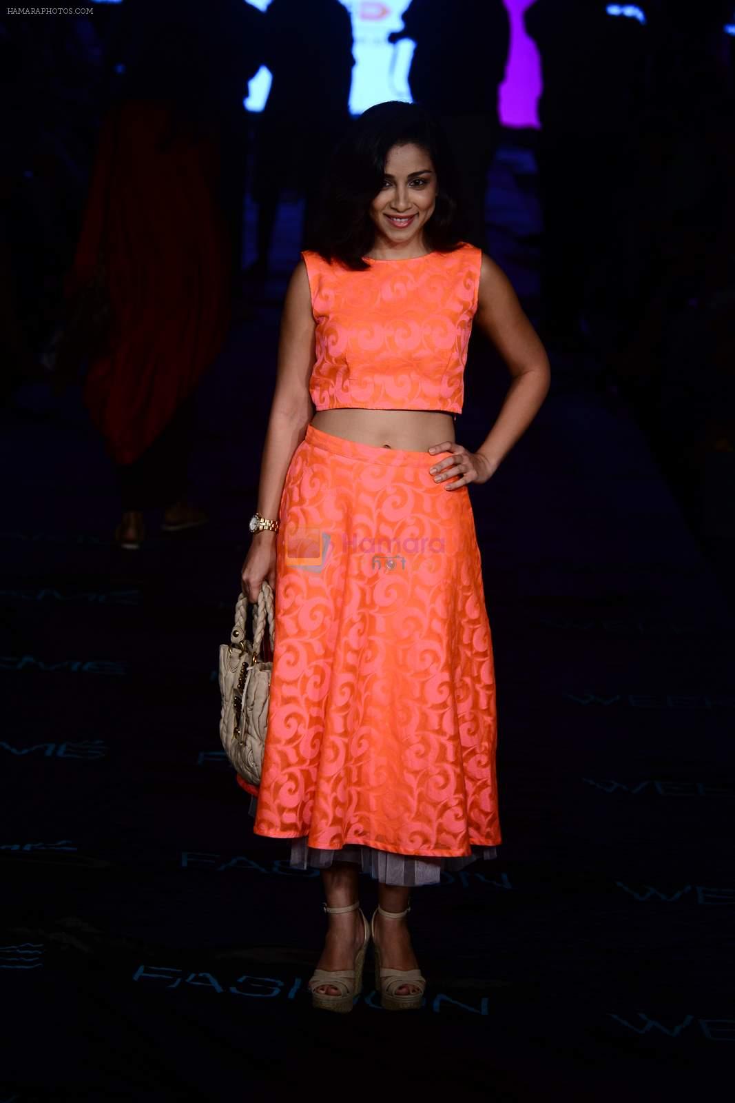 Amrita Puri on Day 2 at Lakme Fashion Week 2015 on 19th March 2015