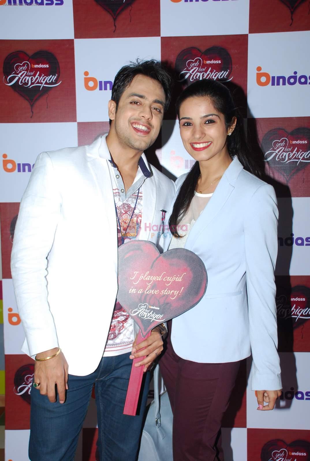 at screening of Bindass Tv Yeh Hai Aashiqui in Bonobo on 19th March 2015