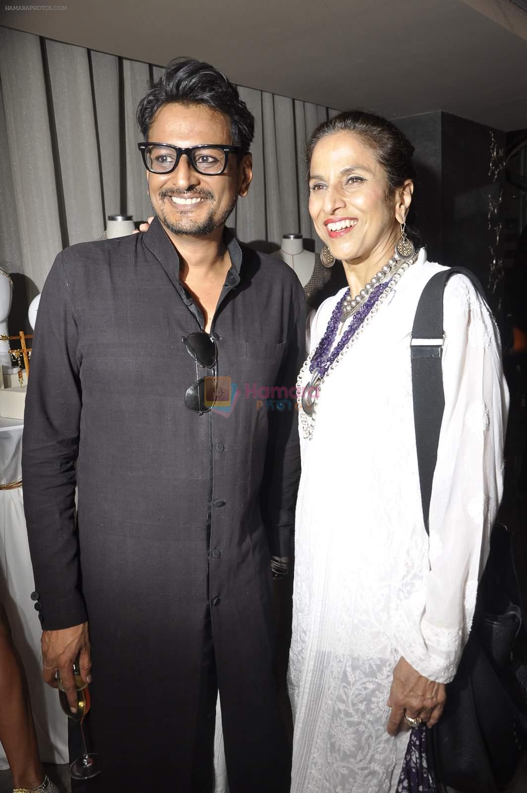 Shobhaa De at Anand Kabra's fashion installation at Lakme Fashion Week on 21st March 2015