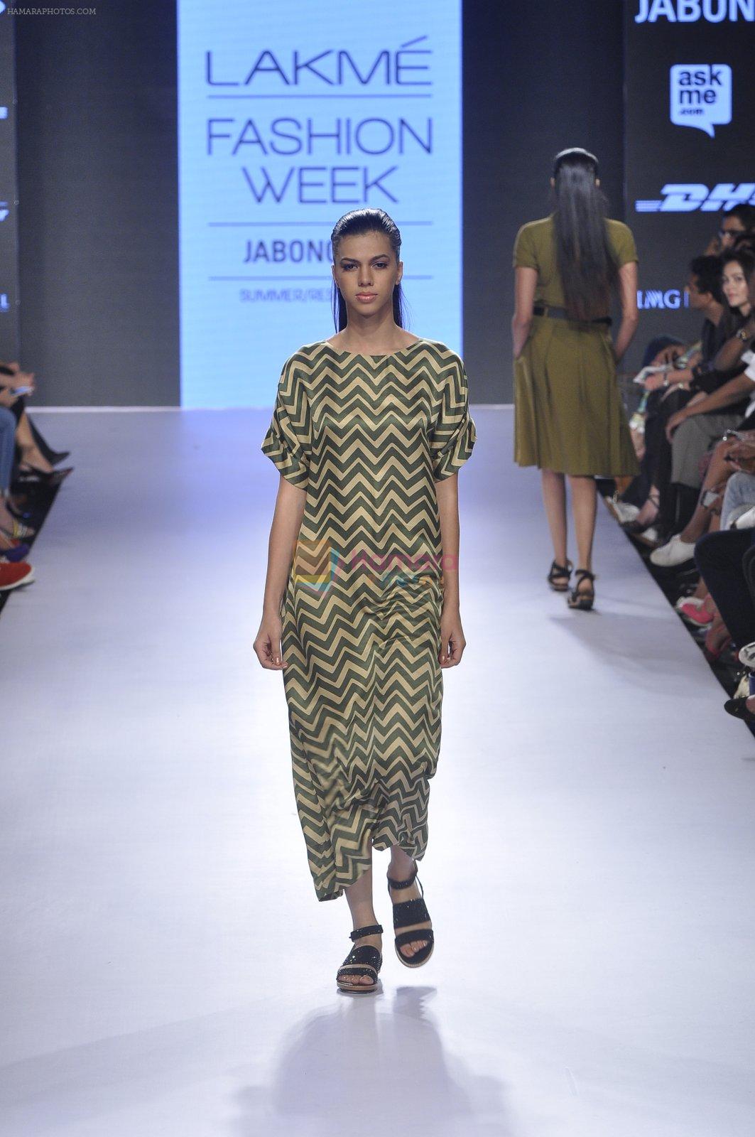 Model walk the ramp for Shift Show at Lakme Fashion Week 2015 Day 3 on 20th March 2015