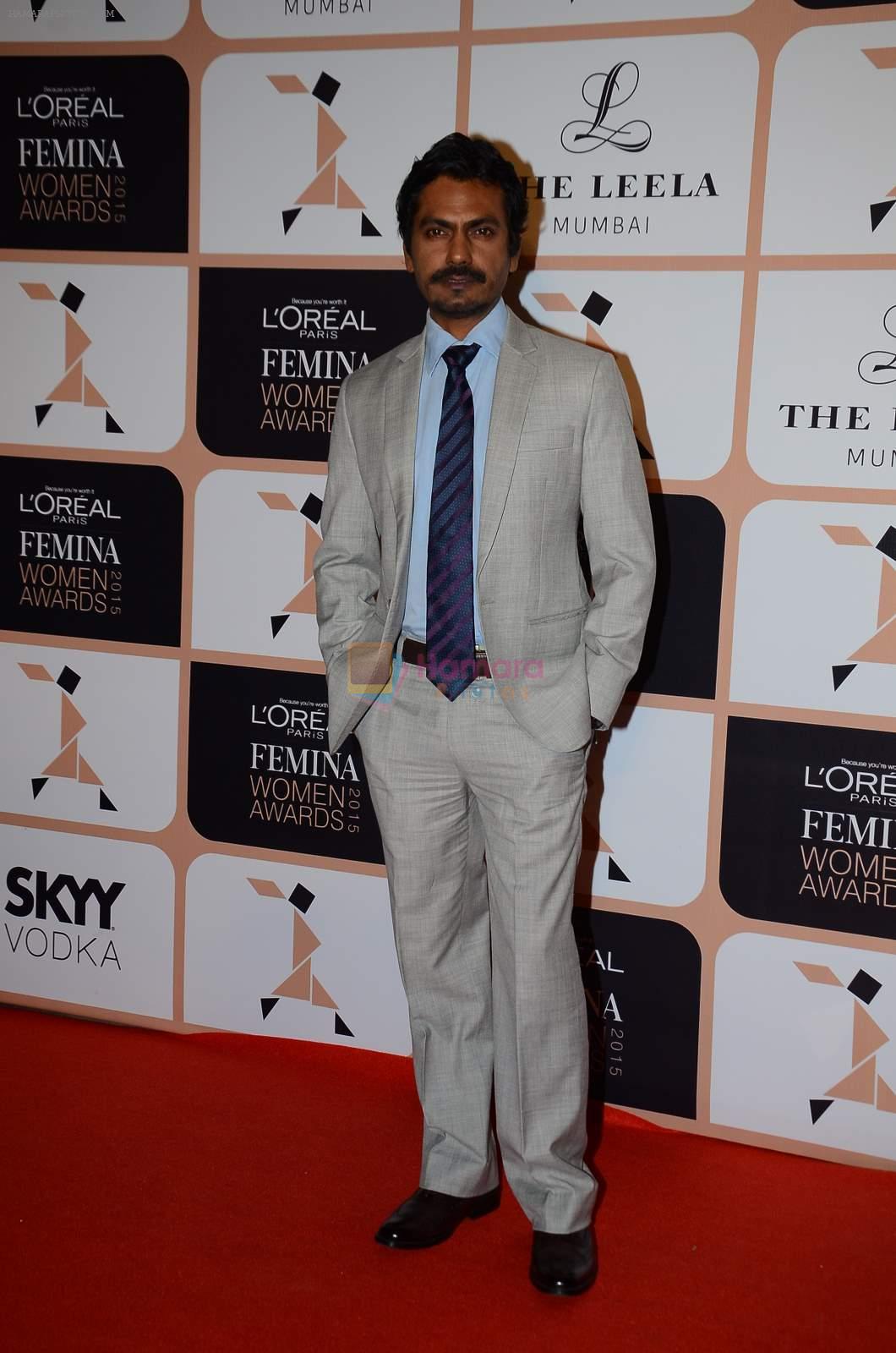 Nawazuddin Siddiqui at Femina Women Awards 2015 in Leela Hotel on 23rd March 2015