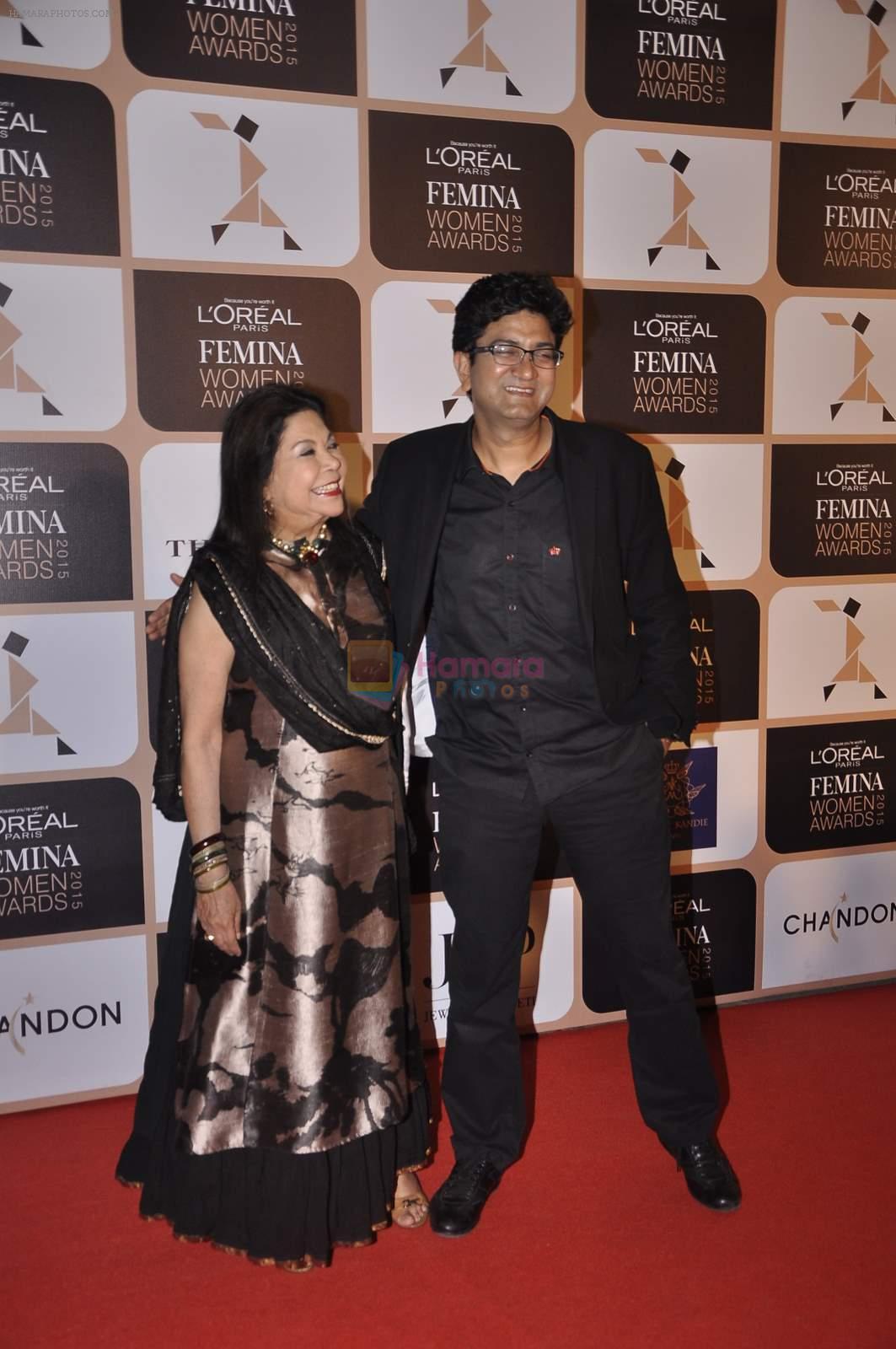 Parsoon Joshi at Femina Women Awards 2015 in Leela Hotel on 23rd March 2015