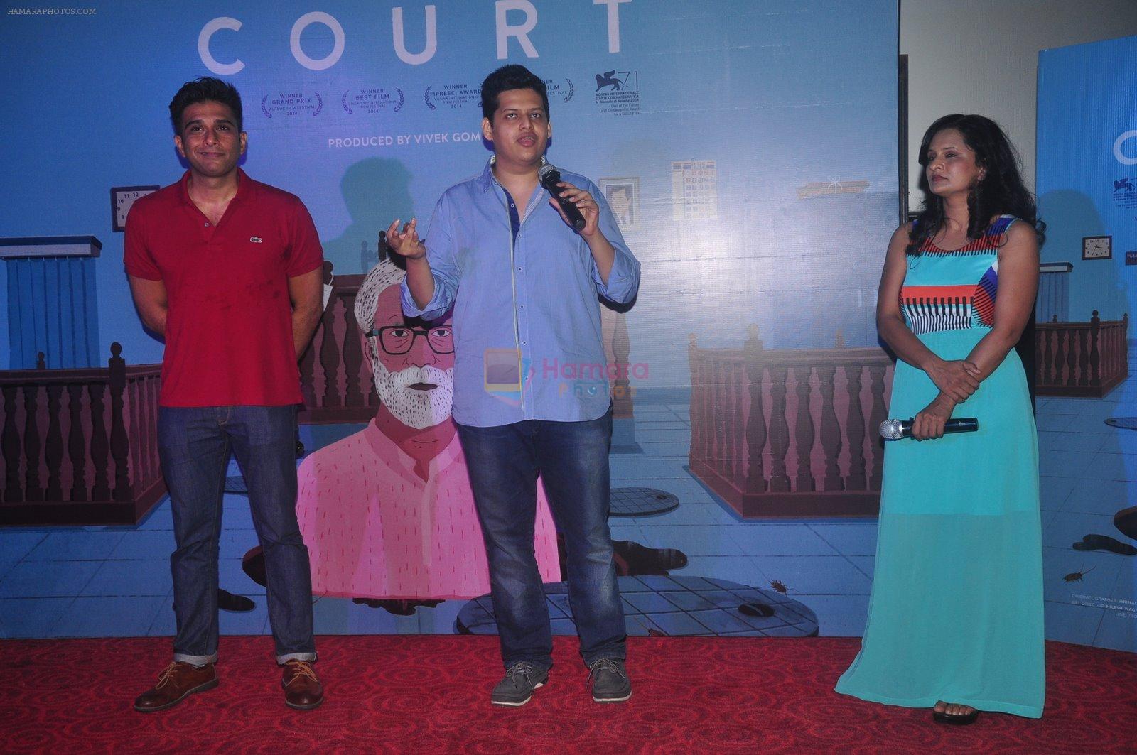 at Court film promotions in Mumbai on 23rd March 2015