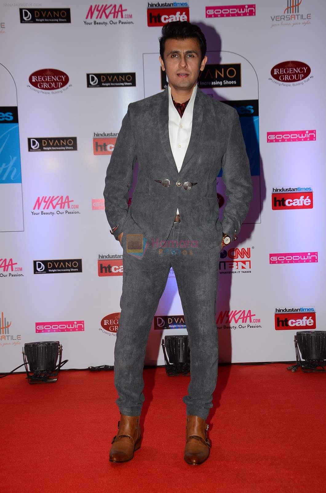 Sonu Nigam at HT Mumbai's Most Stylish Awards 2015 in Mumbai on 26th March 2015