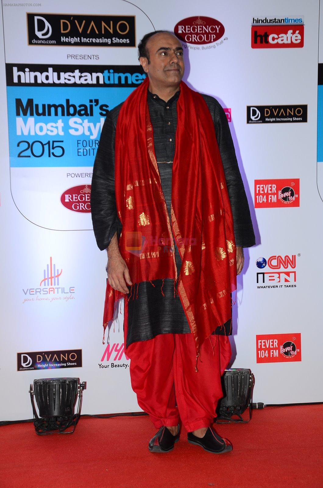 Rajit Kapur at HT Mumbai's Most Stylish Awards 2015 in Mumbai on 26th March 2015