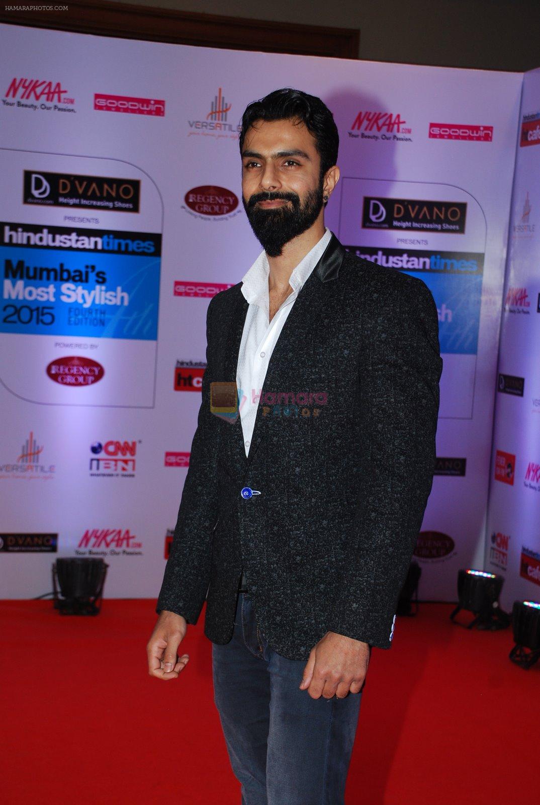 Ashmit Patel at HT Mumbai's Most Stylish Awards 2015 in Mumbai on 26th March 2015