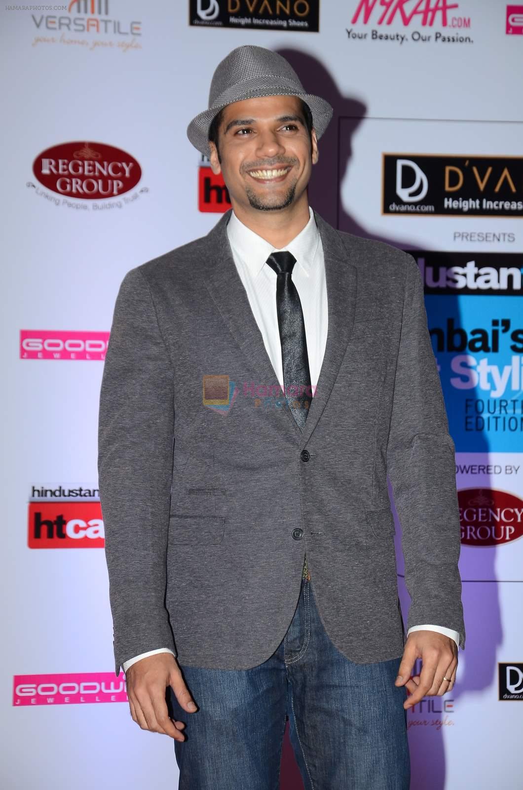 Neil Bhoopalam at HT Mumbai's Most Stylish Awards 2015 in Mumbai on 26th March 2015