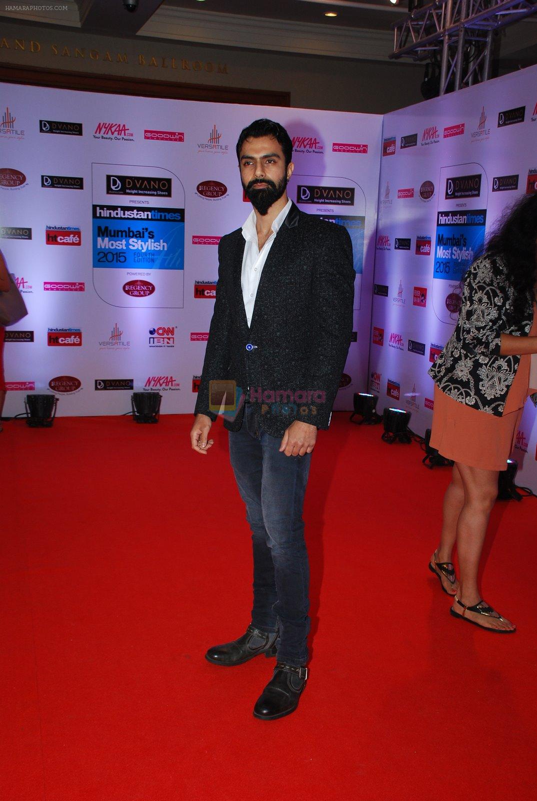 Ashmit Patel at HT Mumbai's Most Stylish Awards 2015 in Mumbai on 26th March 2015