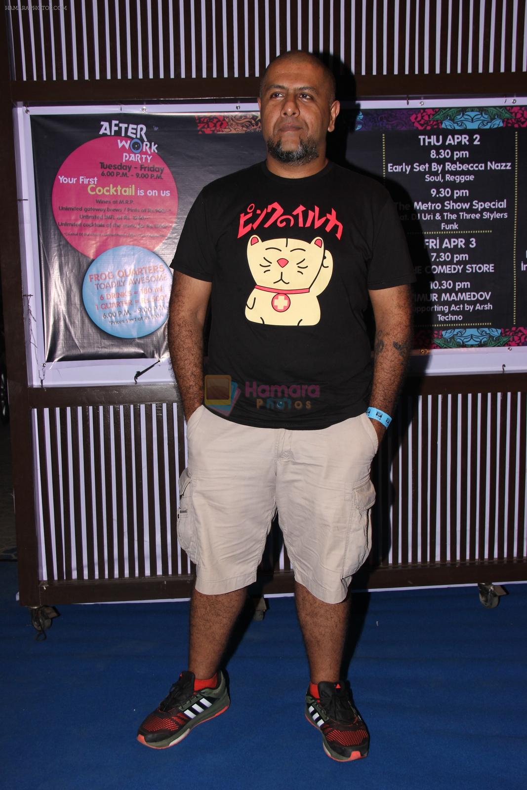 Vishal Dadlani at MTV Indies Awkwards in Mumbai on 1st April 2015