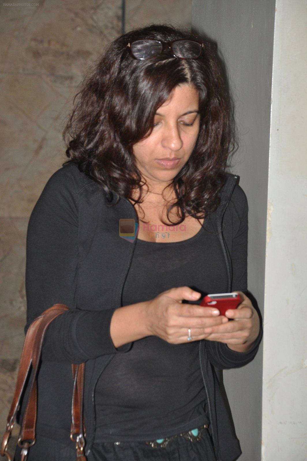 Zoya Akhtar watch Detective Byomkesh Bakshy at lightbox on 3rd April 2015