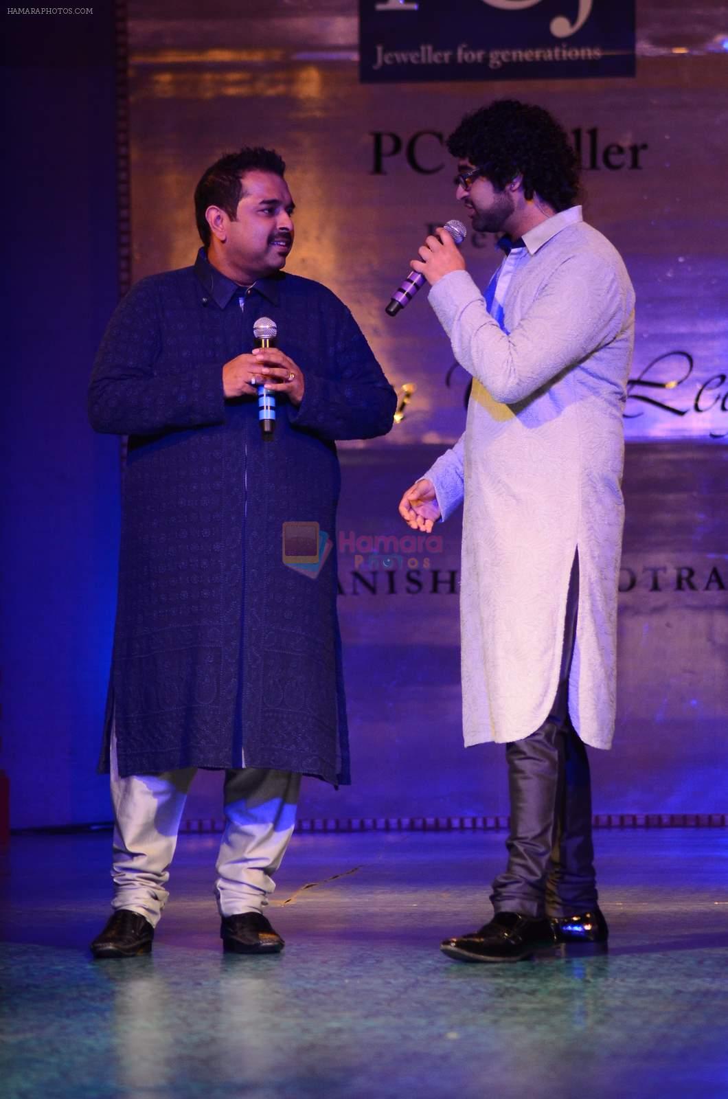 Shankar Mahadevan, Siddharth Mahadevan at Manish Malhotra presents Mijwan-The Legacy in Grand Hyatt, Mumbai on 4th April 2015