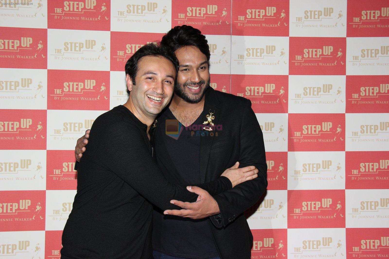 Nikhil Thampi, Aditya Hitkari at The Step Up Finale in Mumbai on 7th April 2015