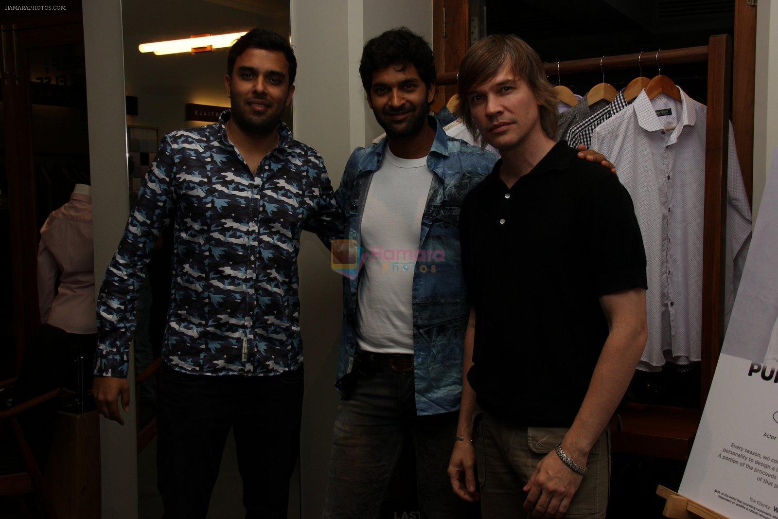 Purab Kohli, Luke Kenny at The Bombay Shirt Company event in Mumbai on 7th April 2015