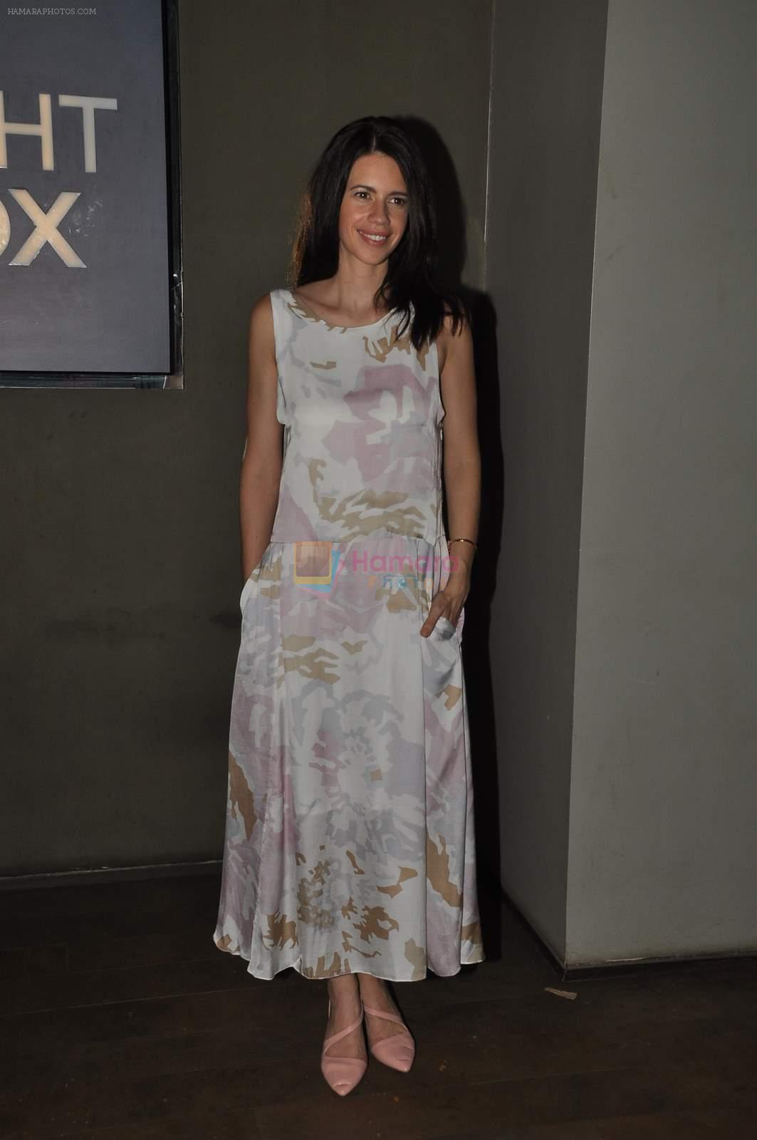Kalki Koechlin at Margarita with a straw screening in Lightbox, Mumbai on 8th April 2015