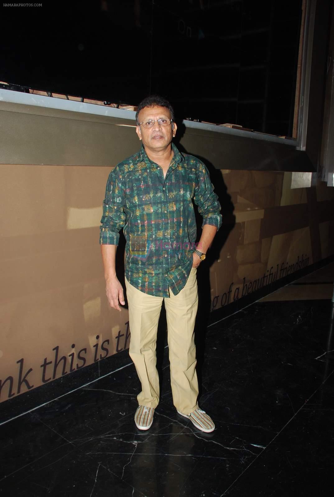 Annu Kapoor at the Premiere of Dharam Sankat Mein in PVR on 8th April 2015