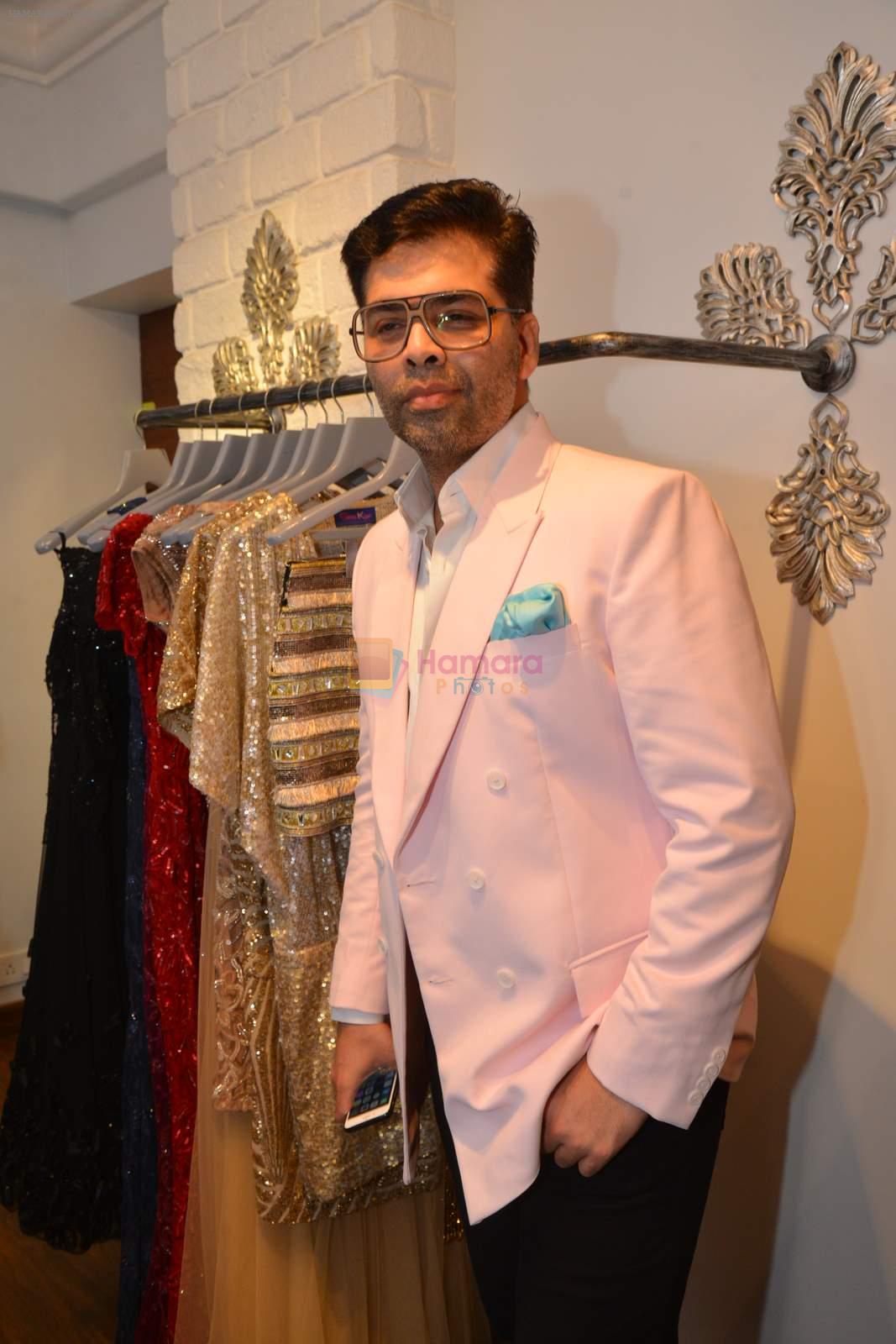 Karan Johar at Avinash Punjabi store launch in Bandra 190 on 8th April 2015
