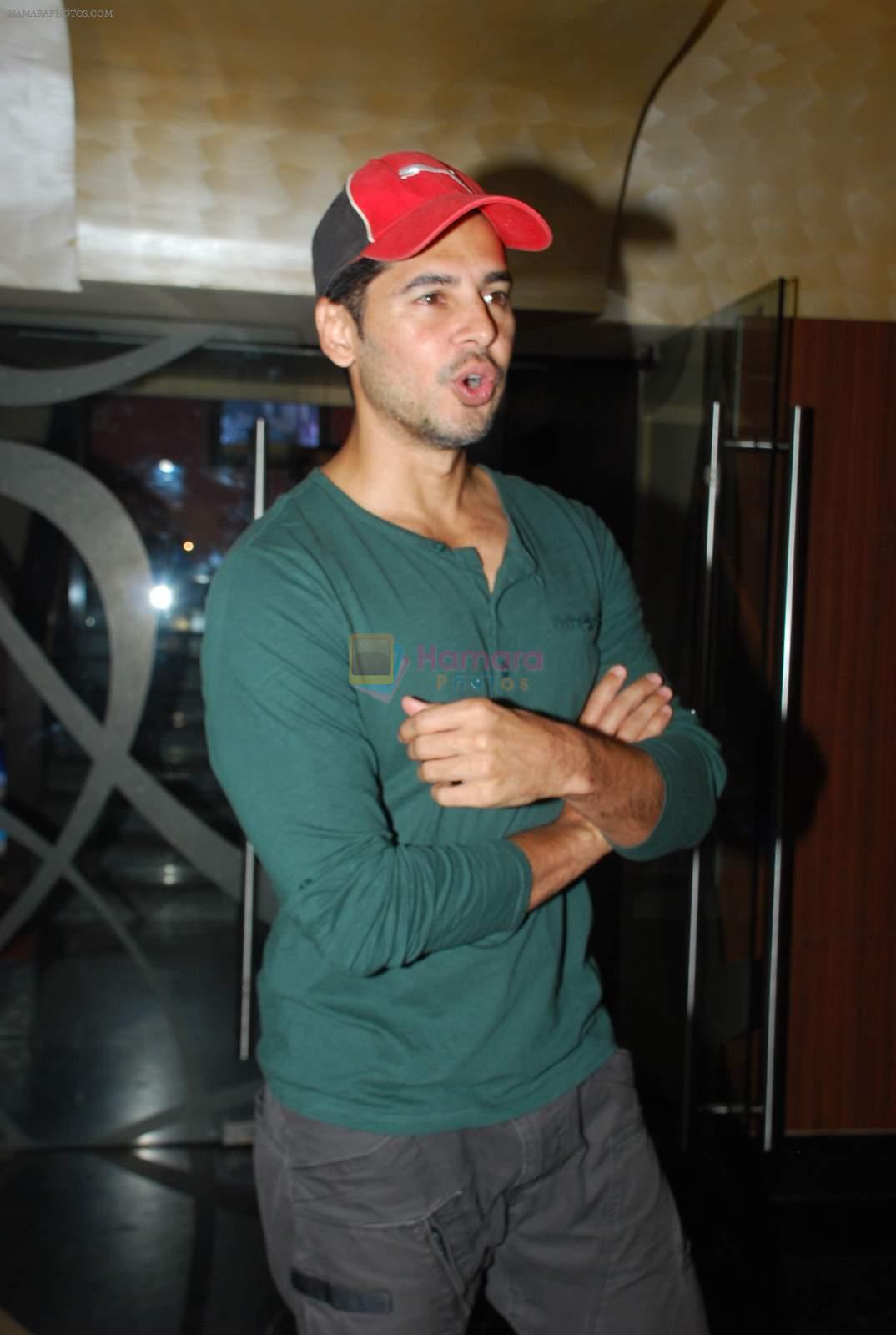 Dino Morea at the Premiere of Dharam Sankat Mein in PVR on 8th April 2015