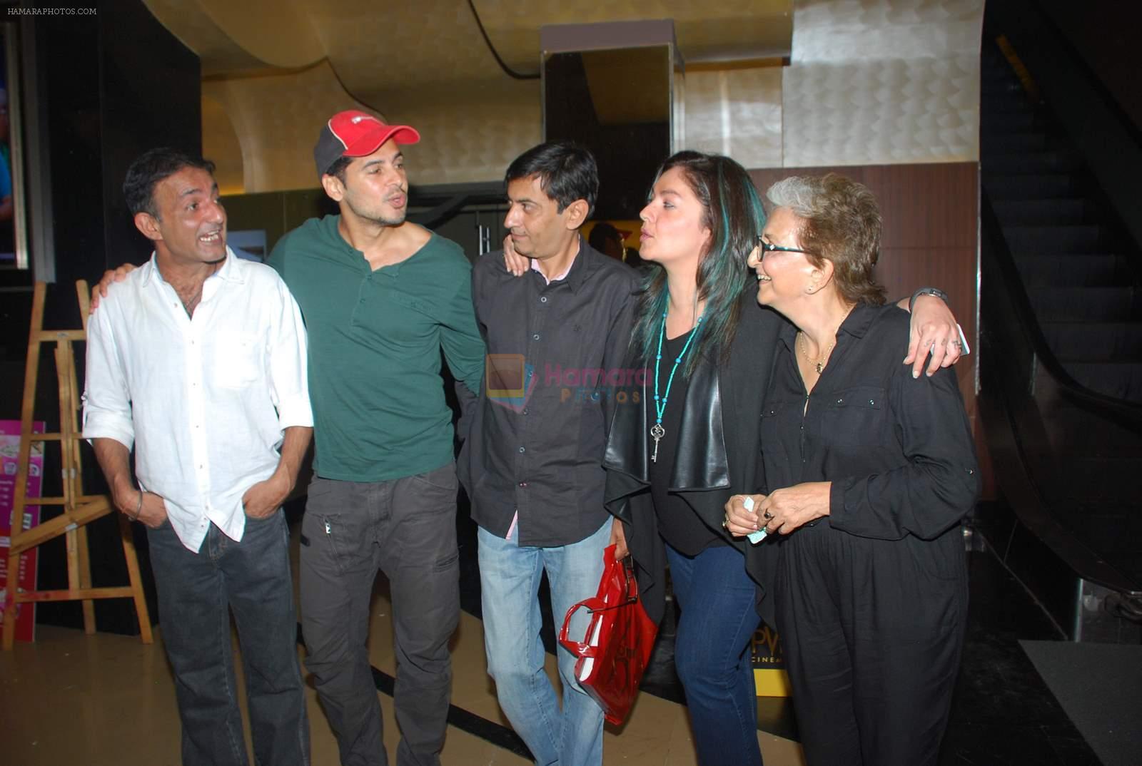 Dino Morea, Pooja Bhatt at the Premiere of Dharam Sankat Mein in PVR on 8th April 2015