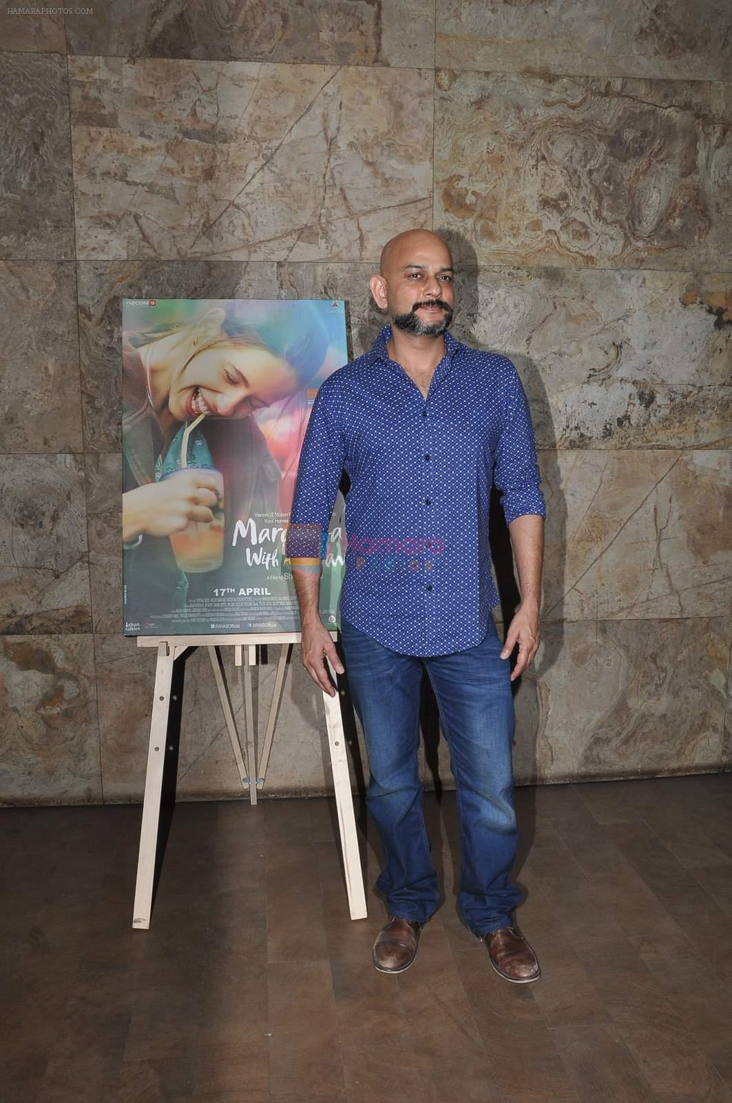 Vijay Krishna Acharya at Margarita with a straw screening in Lightbox, Mumbai on 8th April 2015
