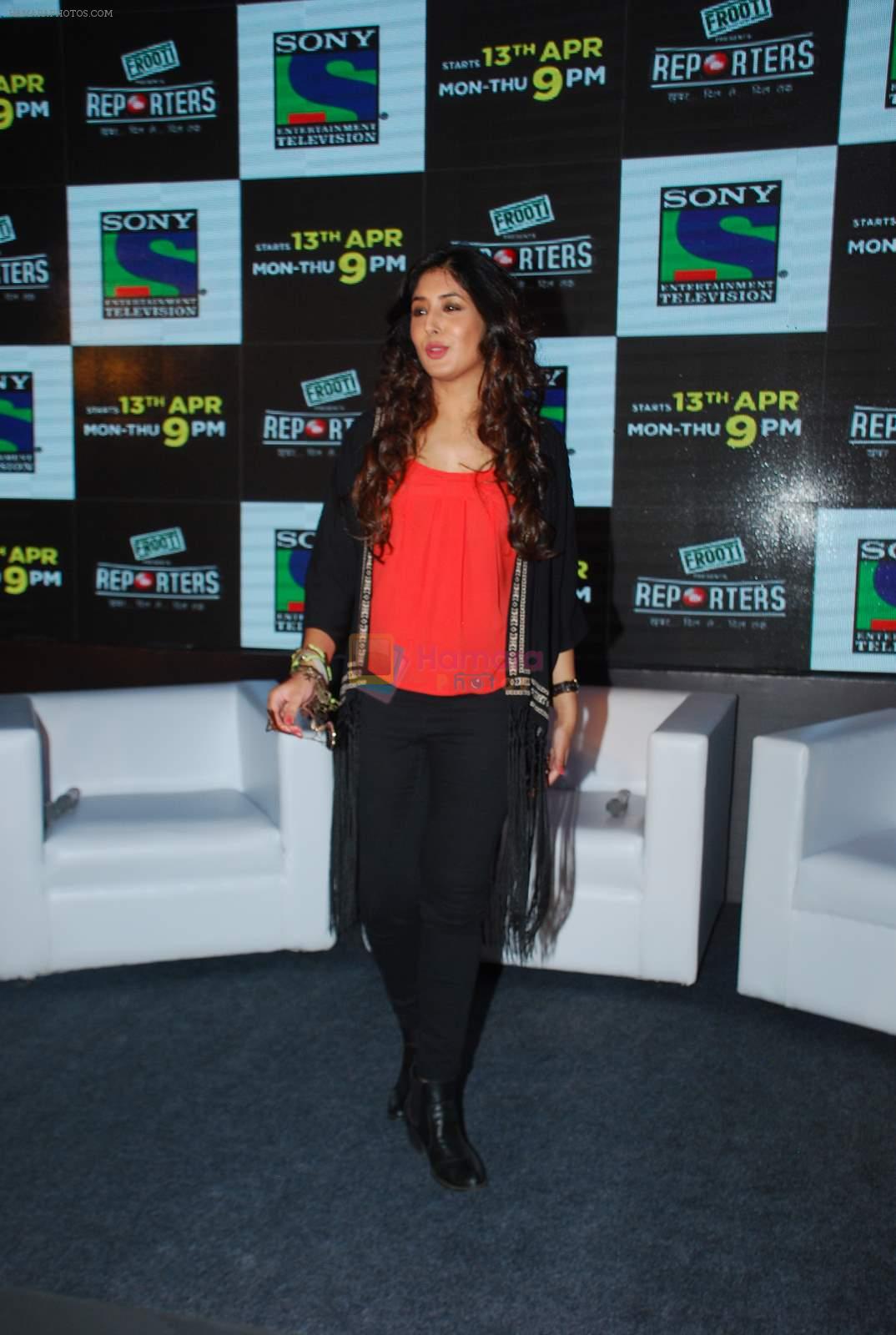 Kritika Kamra at Sony Reporters launch in Westin, Mumbai on 9th April 2015