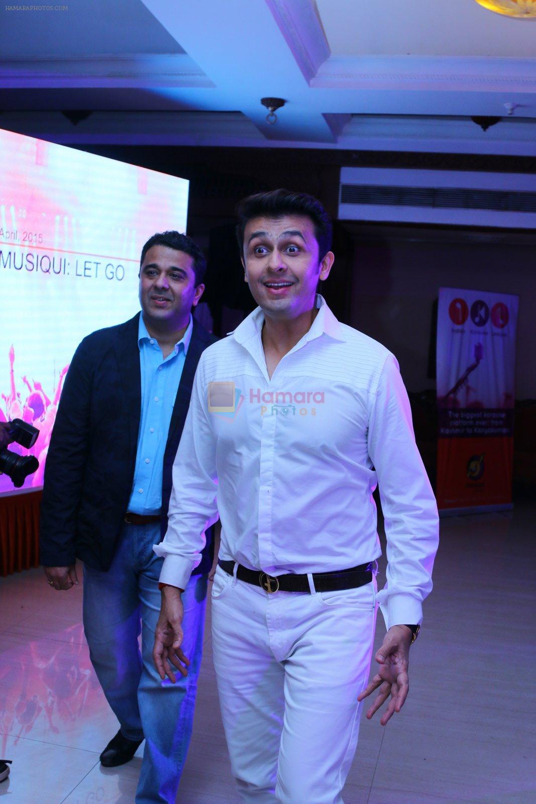 Sonu Nigam at IKL launch in Mumbai on 14th April 2015