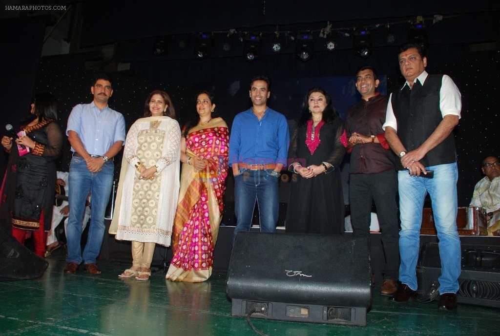 Tusshar Kapoor, Kanchan Adhikari, Kiran Juneja, Sanjeev at Dhruv Charitable trust and Kanchan Adhikari organises Zikr Tera, a concert by Roop Kumar Rathod for underpriviledged people on 14th April 2015