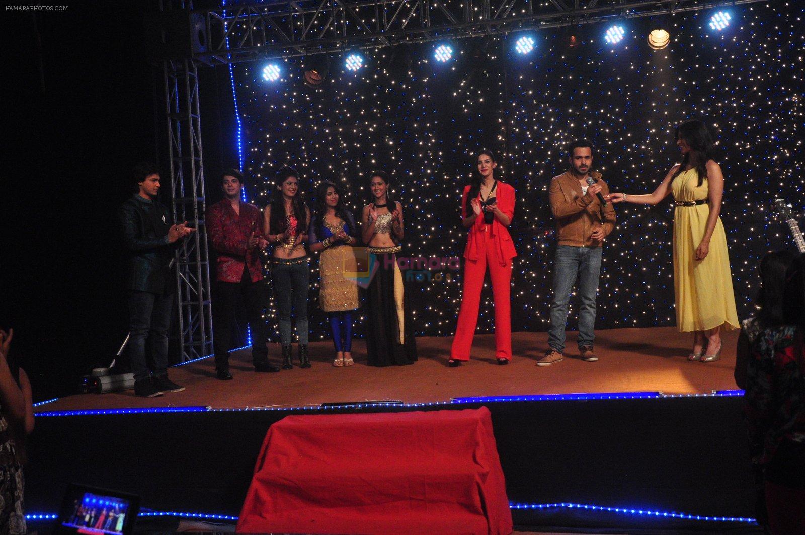 Emraan Hashmi, Amyra Dastur promote Mr X on the sets of BBC Produced Kaisi Yeh Yaariyan on 14th April 2015