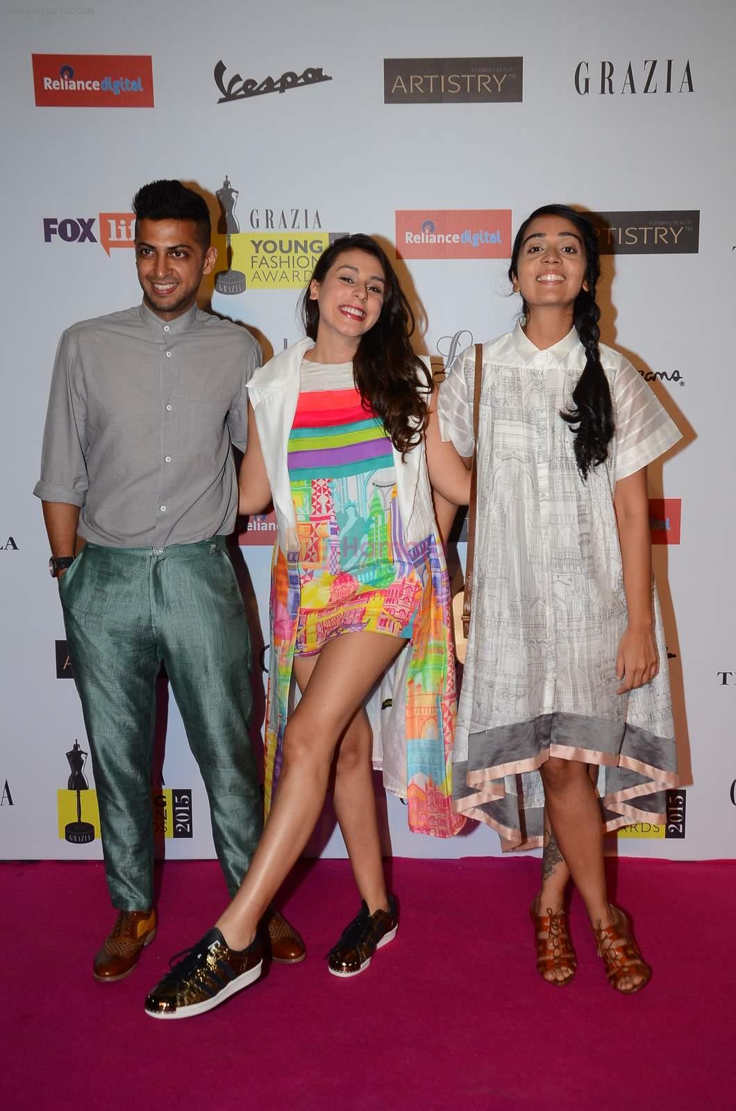 Anindita Nayar at Grazia young fashion awards red carpet in Leela Hotel on 15th April 2015