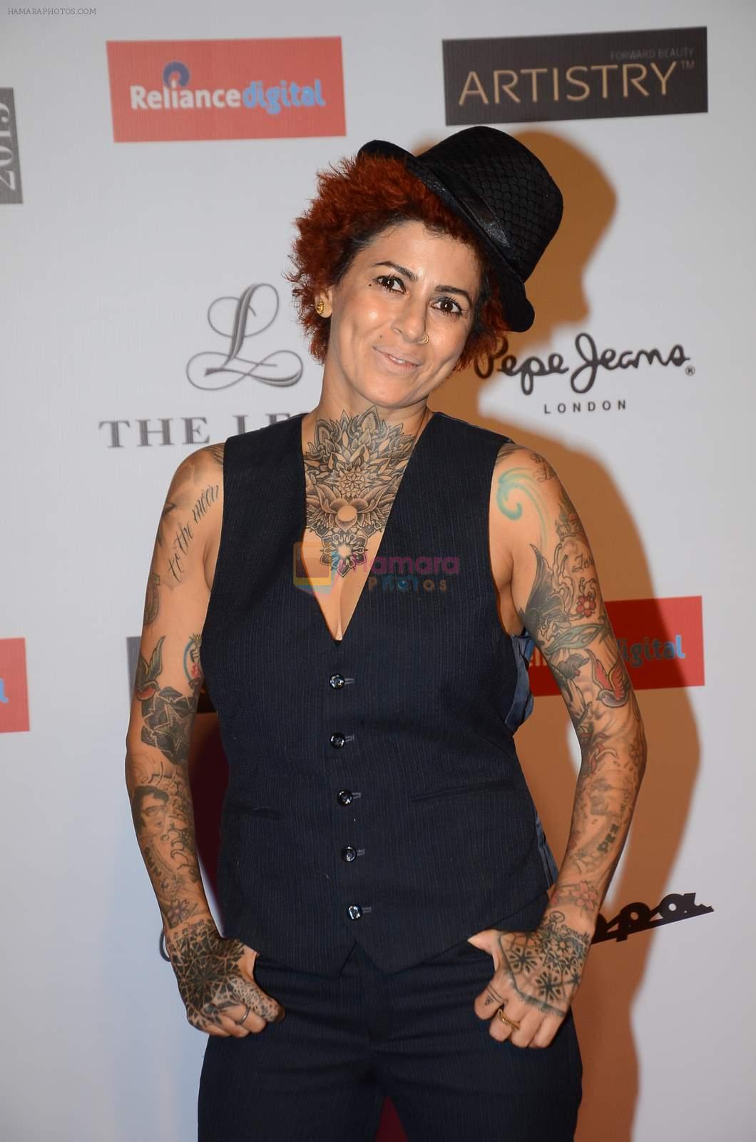 Sapna Bhavnani at Grazia young fashion awards red carpet in Leela Hotel on 15th April 2015