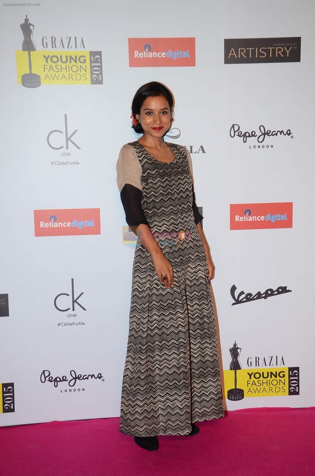 Tillotama Shome at Grazia young fashion awards red carpet in Leela Hotel on 15th April 2015
