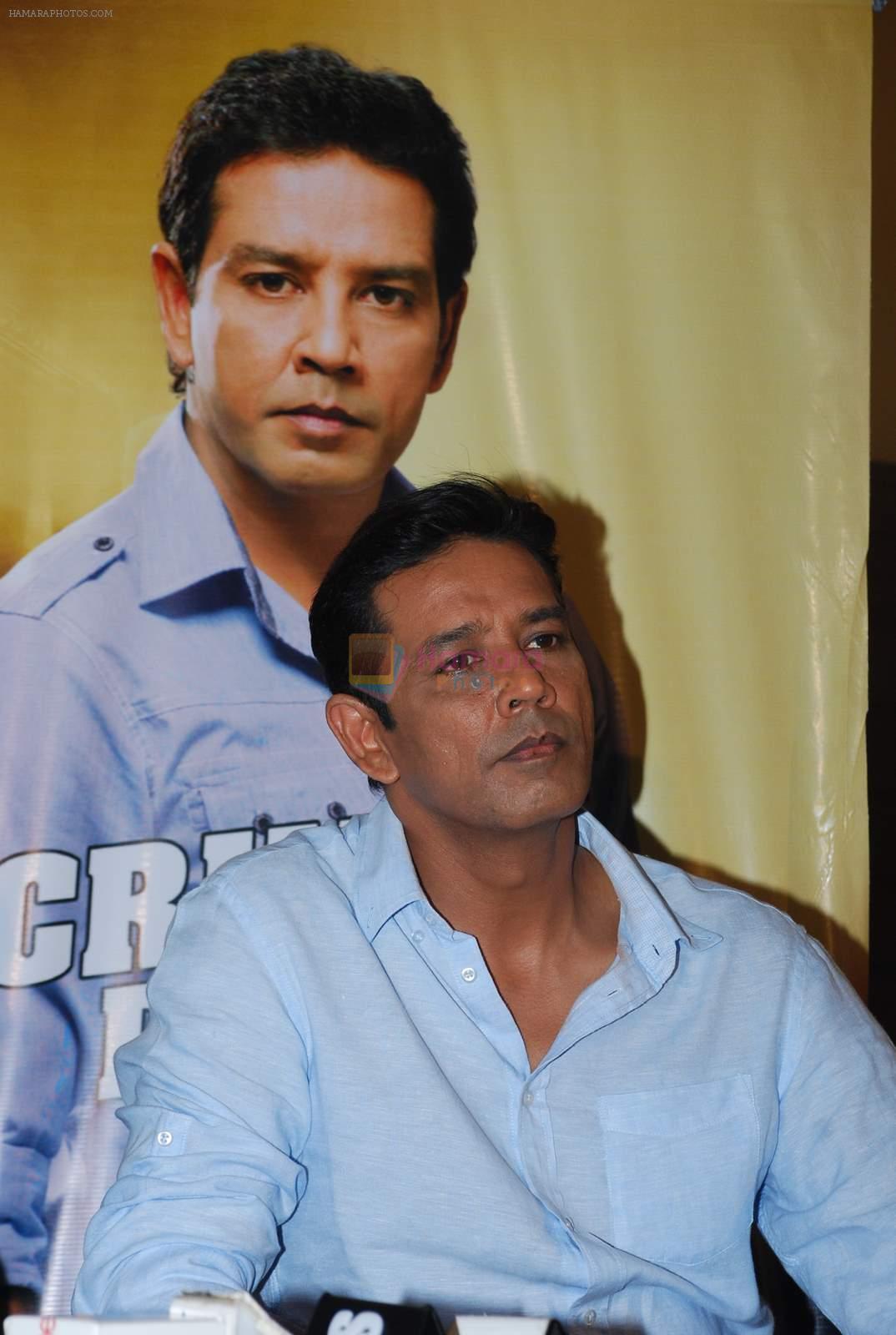 Anup Soni at Crime Patrol press meet on 20th April 2015