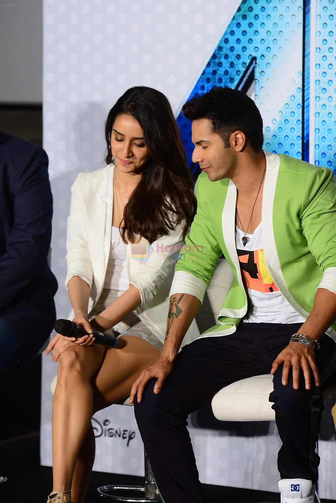 Shraddha Kapoor, Varun Dhawan at ABCD 2 3D trailor launch today afternoon at pvr juhu on 21st April 2015