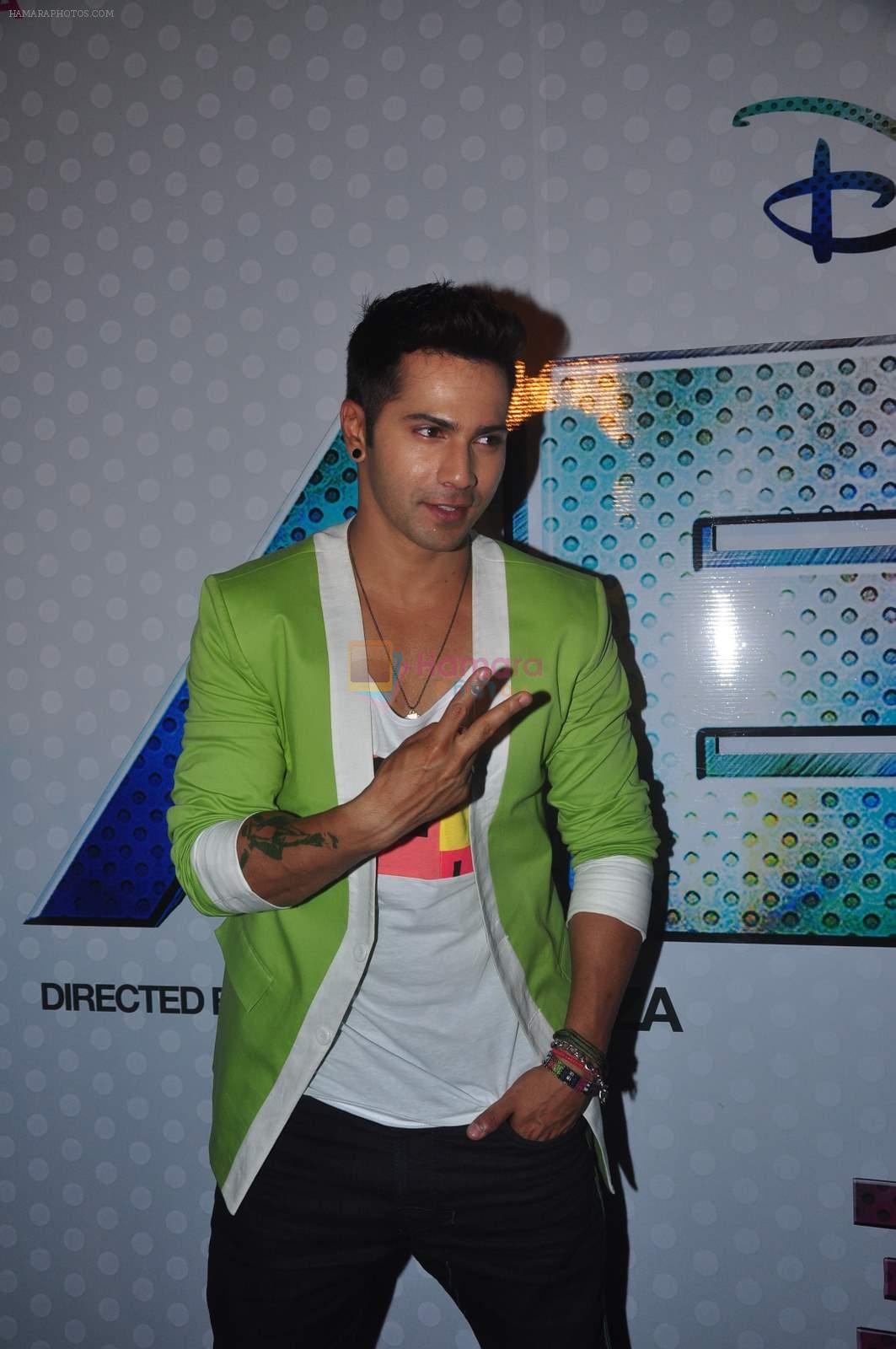 Varun Dhawan at ABCD 2 3D trailor launch today afternoon at pvr juhu on 21st April 2015