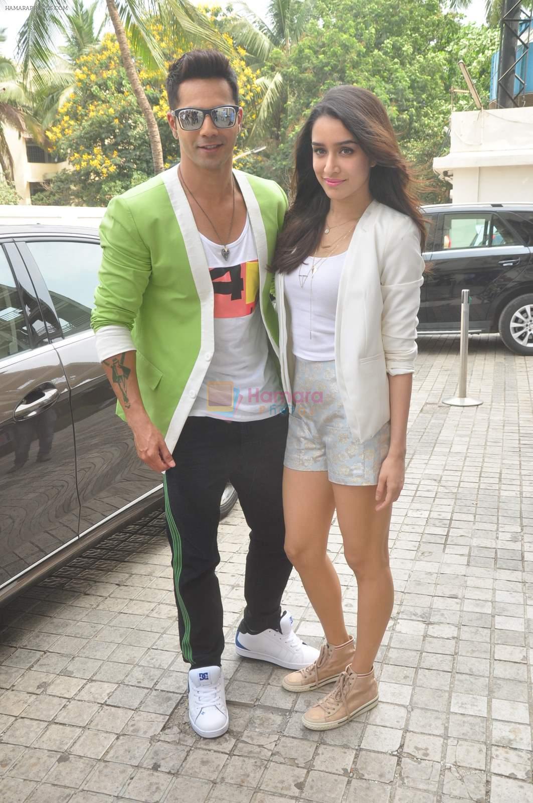 Shraddha Kapoor, Varun Dhawan at ABCD 2 3D trailor launch today afternoon at pvr juhu on 21st April 2015