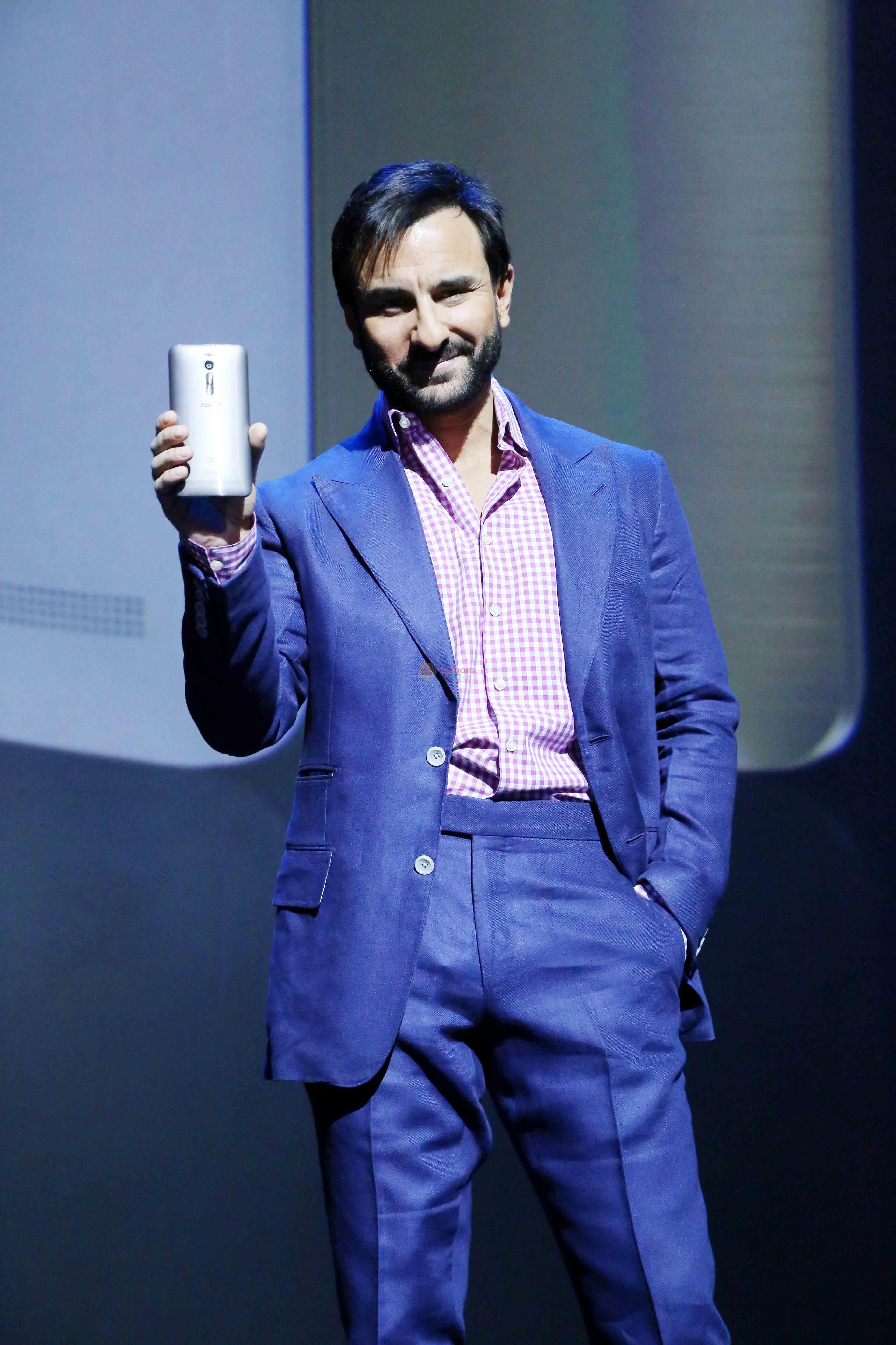 Saif Ali Khan launches Asus phone in Delhi on 23rd April 2015