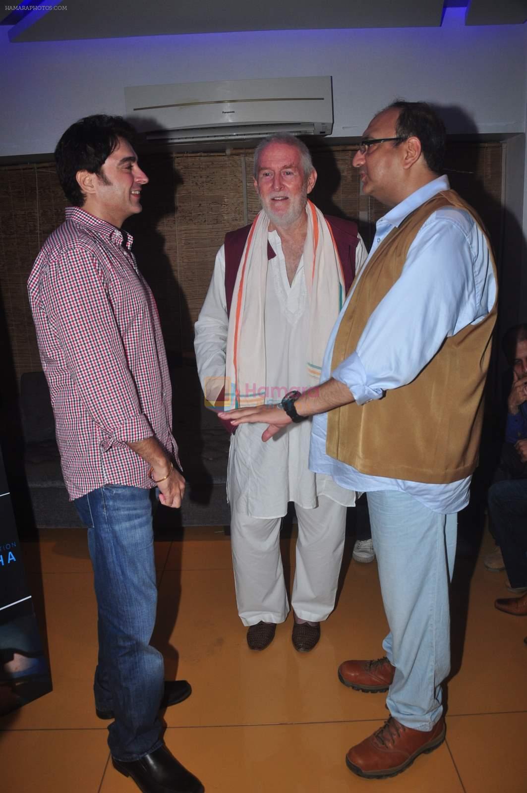 Jugal Hansraj, Tom Alter at Ritesh Sinha's film starring Jugal Hansraj screening in Sunny Super Sound on 23rd April 2015