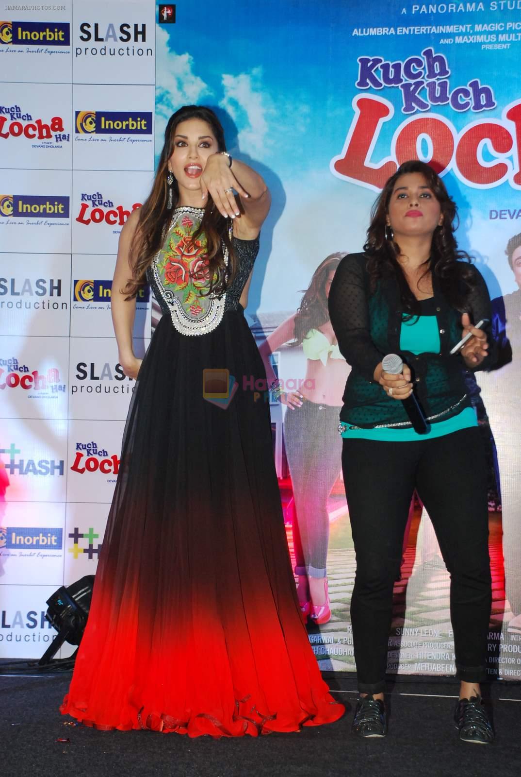 Sunny Leone at Kuch Kuch Locha hain promotions in Mumbai on 25th April 2015