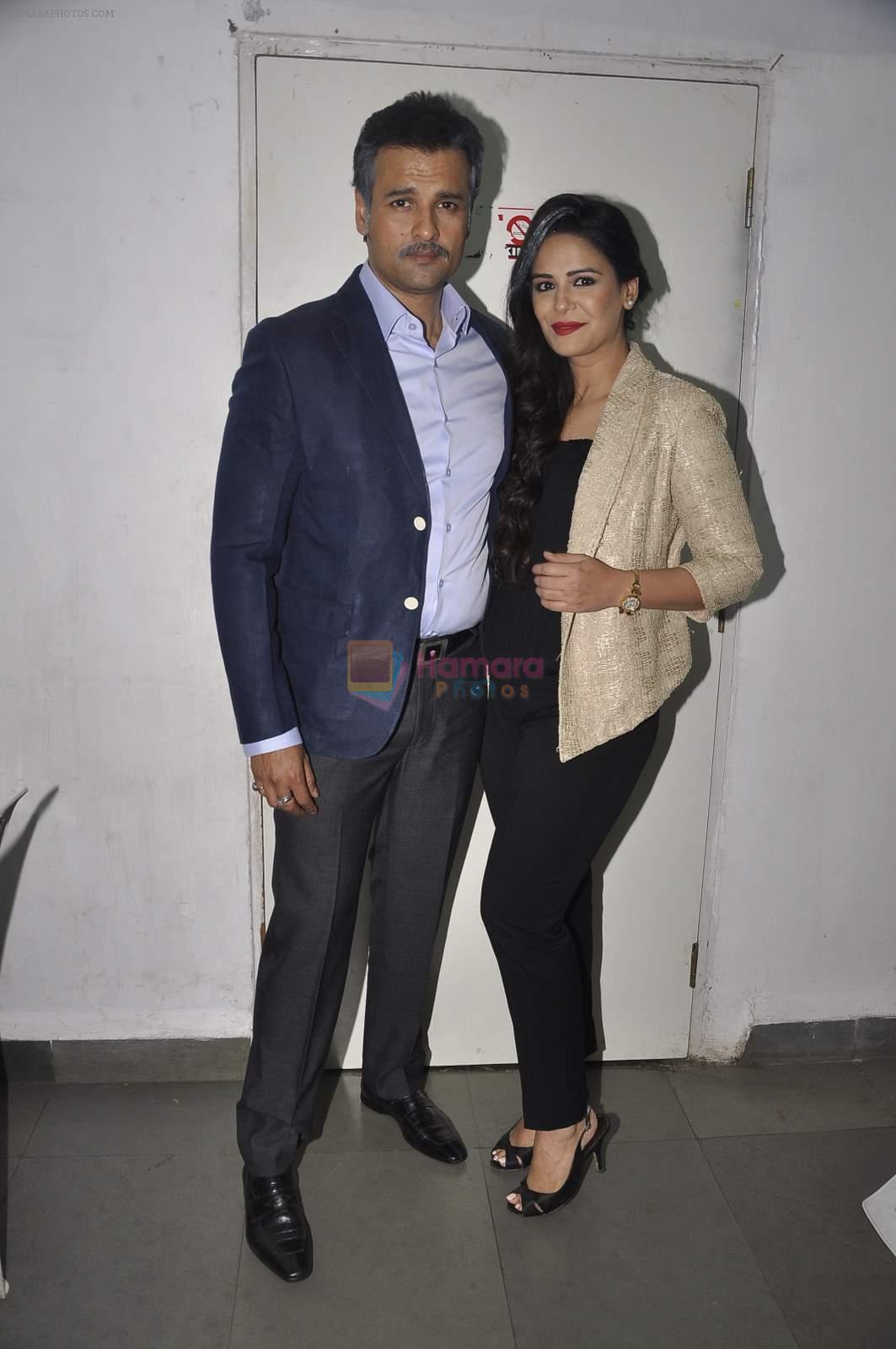 Rohit Roy, Mona Singh at Unfaithfully play in St Andrews on 26th April 2015
