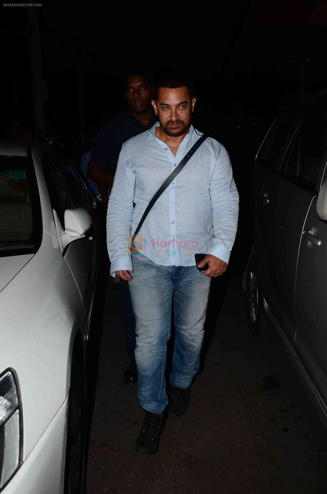 Aamir Khan snapped at airport  on 30th April 2015