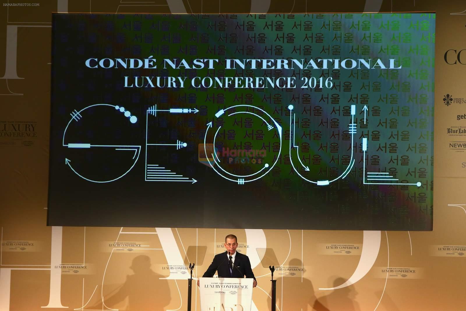 at Condenast Luxury conference  on 30th April 2015
