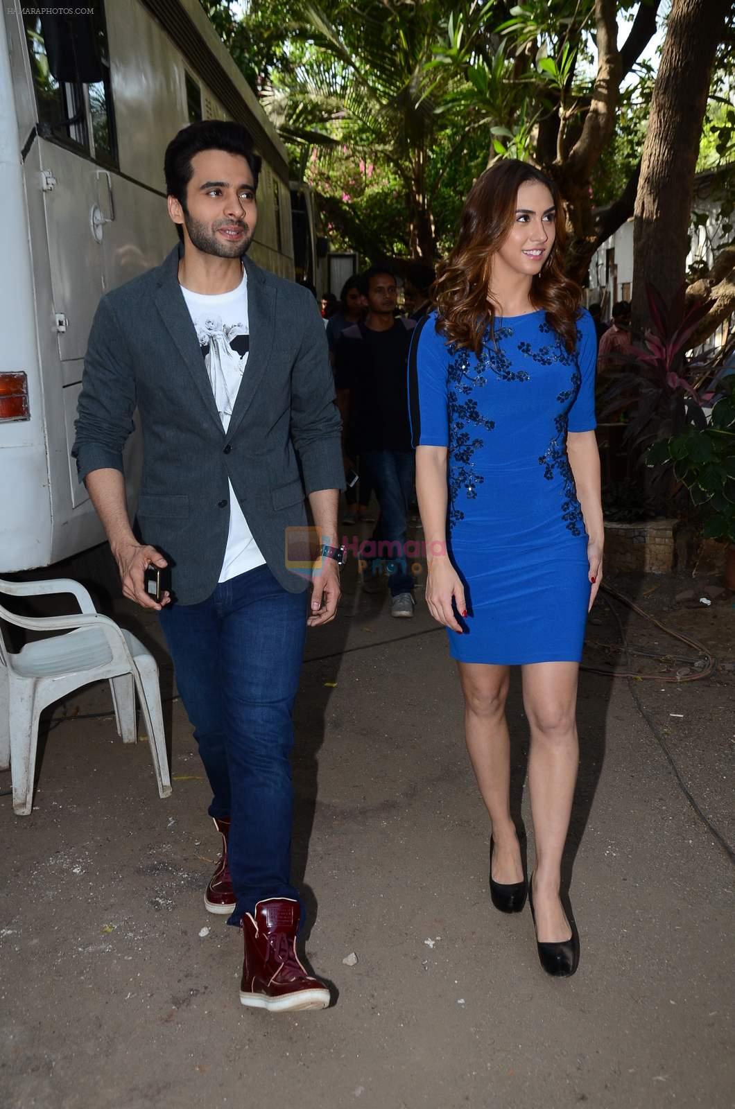 Jackky Bhagnani, Lauren gottlieb promote Welcome to Karachi at Life Ok comedy class on 30th April 2015