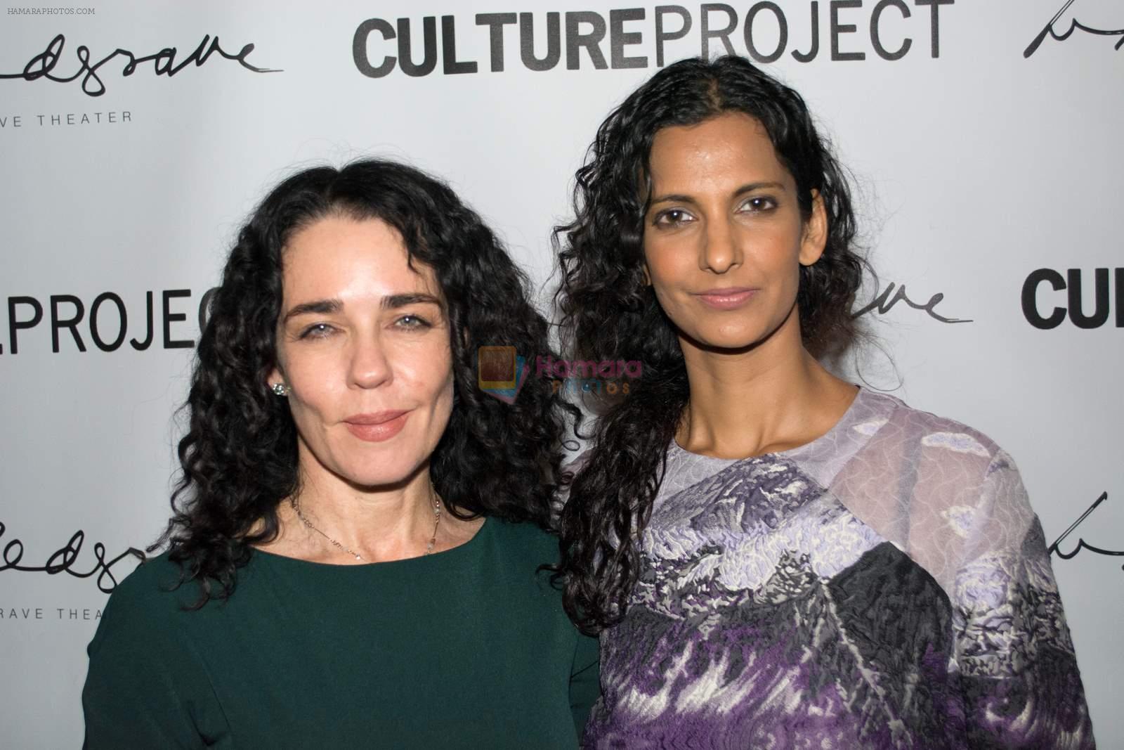 Yael Farber & Poorna Jagannathan at Nirbhaya's premiere at Brodway, NYC